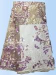 2017 High Quality Lace Tulle Styles 3D Embroidery Laces Fabric With Rhinestone