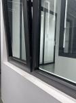 Open Degree Curved Aluminum Windows White / Black Up To 12mm Glass Fiberglass