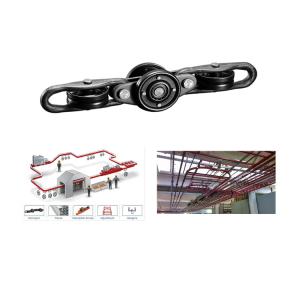 Wholesale Single Track Industrial Conveyor Chain Enclosed Overhead Iron Carbon Steel from china suppliers