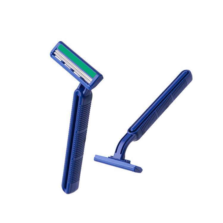 Plastic Handle Twin Blade Disposable Razor 5 pcs/bag Hot Sell (SL-3016L)