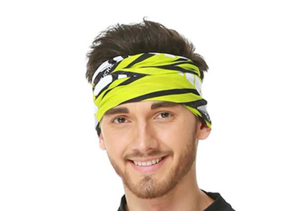 Climbing / Fitness Multifunctional Headwear Quikly Dry Good Flexibility 25 * 50