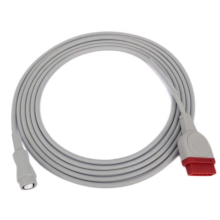 320CM GE Marquette Monitor IBP Cable To Mindray Transducer