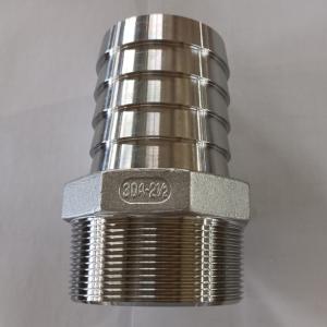 Wholesale MSS SP-114 Stainless Steel Cast Fittings CL150 Threaded Hexagon Hose Nipple AISI 304 from china suppliers