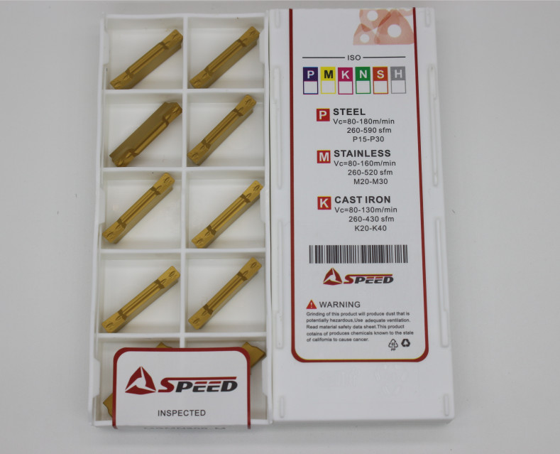 Cnc CVD Coating Custom Carbide Inserts MGMN400 MGMN250 Sharp