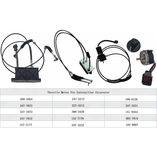 7Y-5461 7Y5461 Excavator Spare Parts Throttle Motor For CAT Excavator E325 E325L Throttle Motor