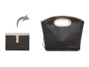 Wholesale Deluxe Tote bag carrrying Foldable shopping bag Handbag promotional bag from china suppliers