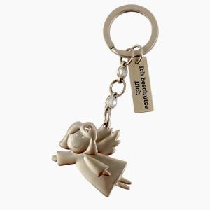 Wholesale TUV Metal Keychains Custom Cartoon Pendant Label Key Tags Antique Bronze Rustproof from china suppliers