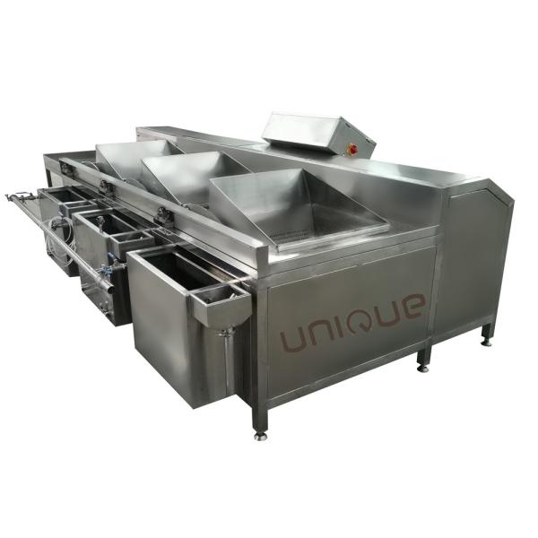 1000kg/h Industrial Tomato Washing Machine Corn Fruit Washer Vegetable Onion