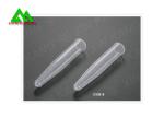 Plastic Test Tubes With Corks For Chemical Industry / Medical Laboratory