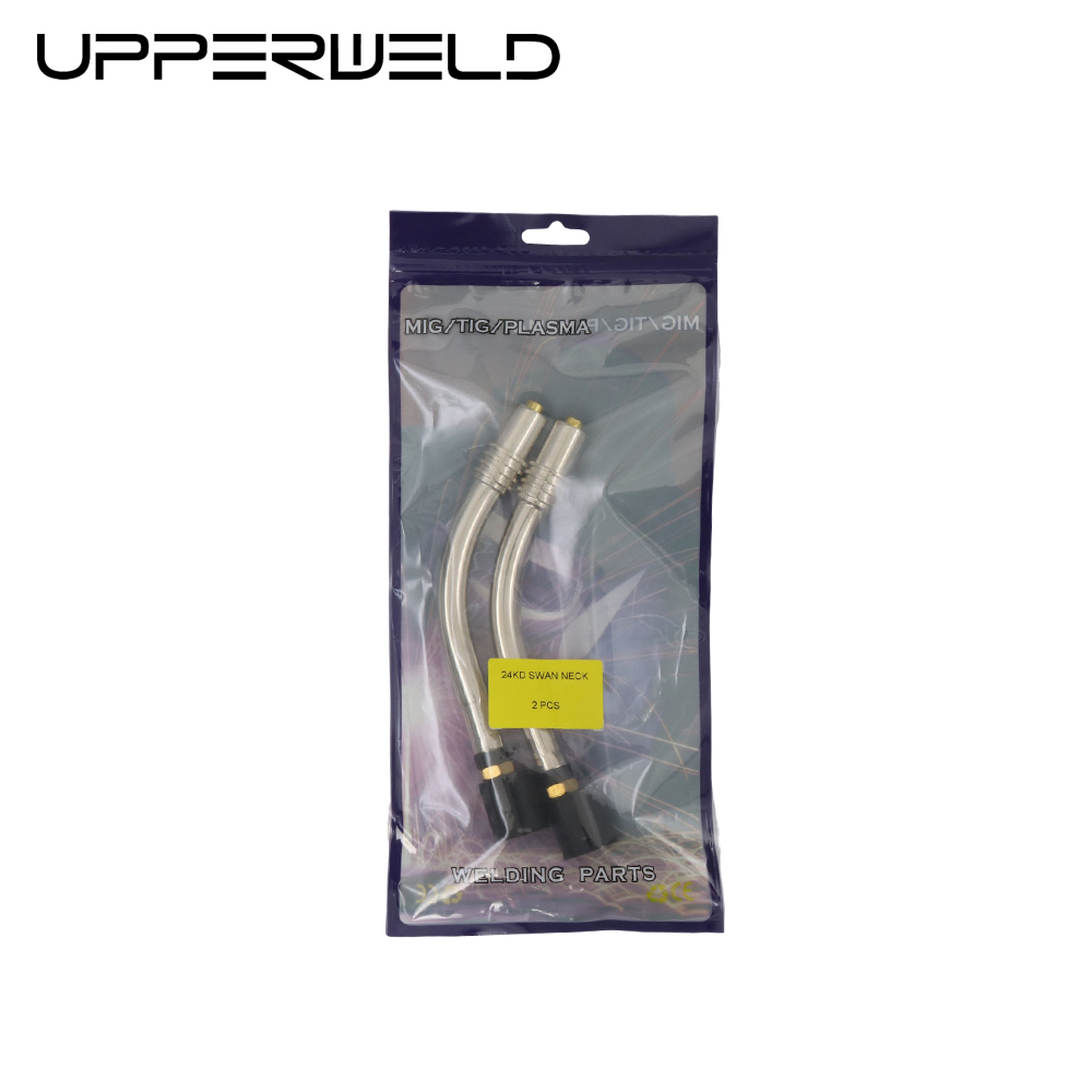 200g MIG Accessory UPPERWELD 24AK Swan Neck Water Air Cooled Gas Mig Torch for Welding