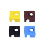 Brown yellow Silicone Hotend Cover MK7 MK8 MK9 3D Printer Heat Block