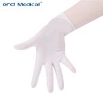 Disposable Sterilized Rubber Surgical Gloves , Safety Latex Examination Gloves