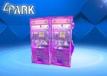 1 - 2 Player Crane Game Machine / Claw Grabber Machine 90W 220V