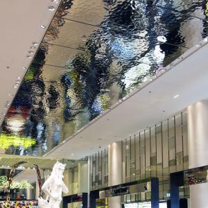 Wholesale 304 316 201 mirror polished silver gold champagne colored hammered stainless steel water rippled sheet for soffit from china suppliers