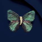 Nature-Inspired Custom Jewelry - Golden Wings with Edgy Textures for Free