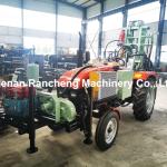 200m Tractor Mounted Rotary Water Well Drill Rig Machines Soil Drilling Rig