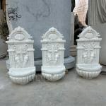 Marble Church Baptismal Font Catholic Holy Water Font Wall Hanging Fountain