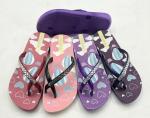 Summer Unisex Wholesale Women Beach PVC Printed Custom Flip Flops