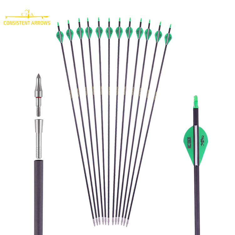 Id.204"(5.18mm) Factory price Small diameter 5mm straightness.003-.001" 32" Spine 250/300/350/400/500/600 Arrows