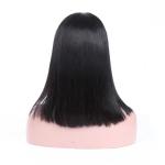 Pure Virgin Hair Lace Wigs / Lace Front Wigs For Black Women Silk Straight