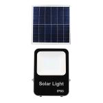 Aluminum Solar Outdoor Flood Lights 100W 150W 200W High Power Dusk To Dawn With