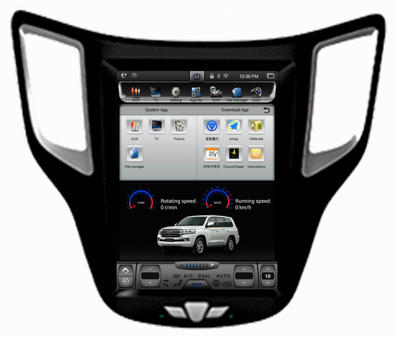 Ouchuangbo car video dvd android 6.0 for ChangAn CS35 2014-2015 with Support reverse camera 3G wifi bluetooth