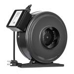 Powerful 6 Inch Inline Exhaust Booster Fan for Hydroponic Grow Tent Ventilation