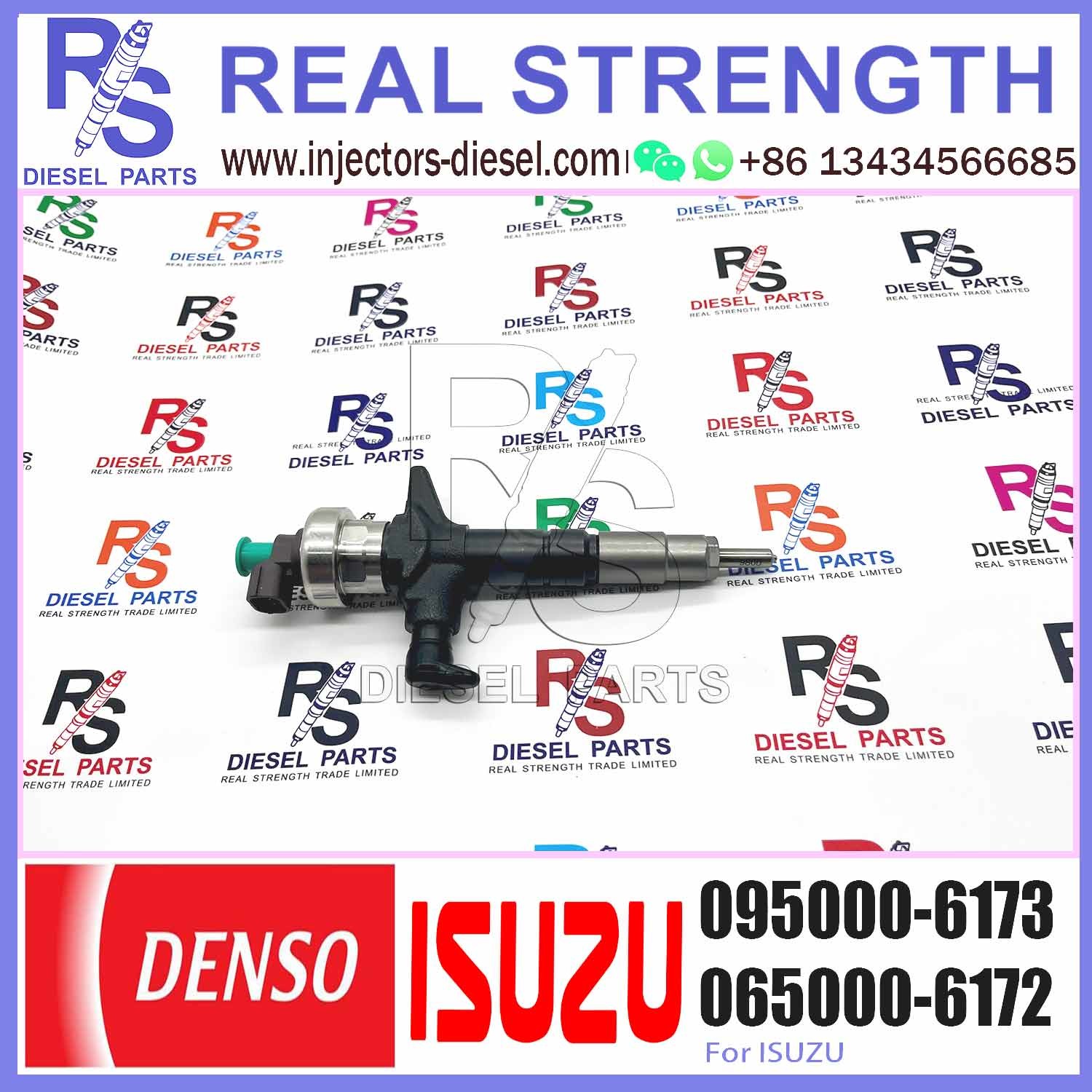 Diesel Engine fuel injector 095000-6172 8-98055863-2 095000-6173 8-98055863-2 Original