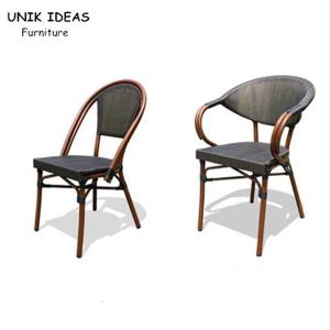 Wholesale Aluminum Garden Furniture Modern Outdoor Cafe Table Chair Set UK-GD015 from china suppliers