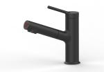Pull Out Digital Display Basin Faucet Single Lever Mixer Tap Bathroom For Sink