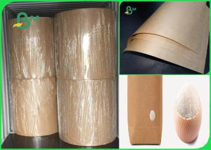 Wholesale 80gsm Good Breakage Resistance High Strength Brown Kraft Paper For Bags from china suppliers