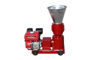 Wholesale Industrial Biomass Flat Die Pellet Machine , Small Pellet Mill For Family Use from china suppliers