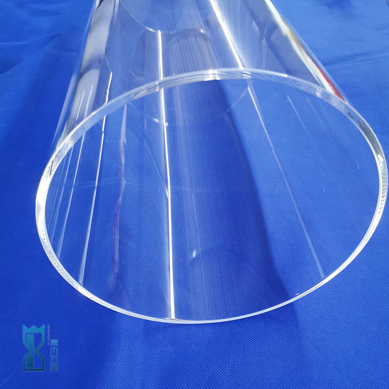 High Resistance Glass Quartz Tube Transparent With Various Wall Thickness