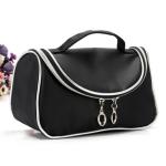 Water Resistant Zipper Polyester Makeup Bag For Travel