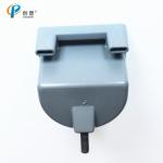 Durable Gray Calf Feeding Bucket with 4-Liter Capacity