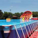 Custom Above Ground Metal Frame Swimming Pools For Adult And Kids
