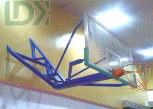 Wholesale High Quality Basketball Goal Wall Mounted Basketball Rim With Glass Backboard from china suppliers