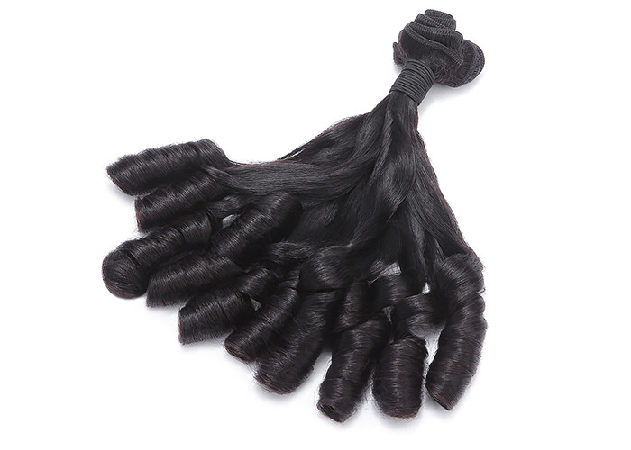 Full Cuticle 100% Virgin Human Hair Extensions Funmi Spiral Curl 8 - 20 Inch