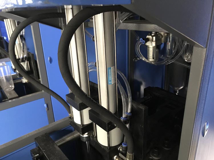 LGB-3L Semi Automatic Small Plastic Bottle Making Machine with FESTO Rotary Cylinder