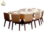 Circle Teppanyaki Hibachi Grill Table