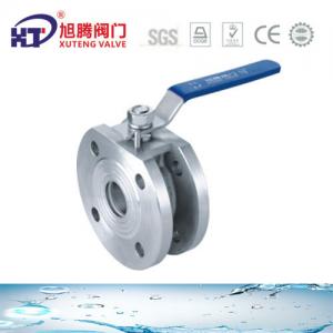 China Stainless Steel Wafer Ball Valve with Handle US Currency and Blow-Down Function on sale