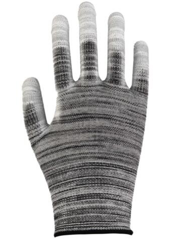 Polyester Nylon Polyurethane Gloves Breathable Polyurethane Coated Work Gloves