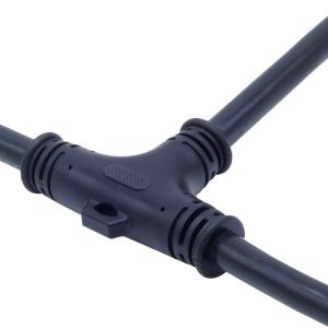 Wholesale IP68 Waterproof T Type Connector Rated 250V 10A Nylon/PVC Plug from china suppliers