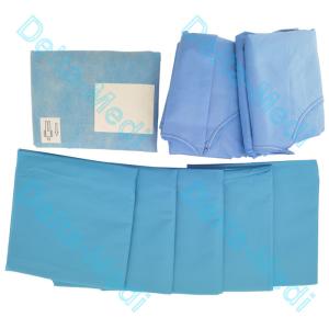 Wholesale Surgical Ophthalmological Fenestrated Drapes Disposable SBPP PE Material from china suppliers