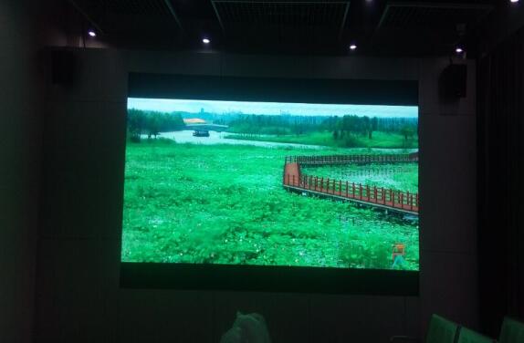 HD Fine Pitch LED Display P1.87 Conference Led Screen , Flat Screen Modular Led Display Front Access