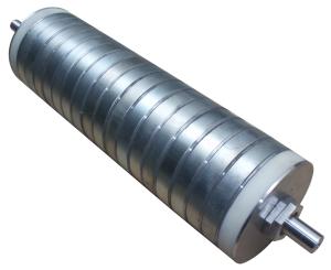Wholesale Over 10000 Gauss Industrial Permanent Custom Rotary Magnet Roller for Conveyor Belt Magnetic Drum Separator from china suppliers