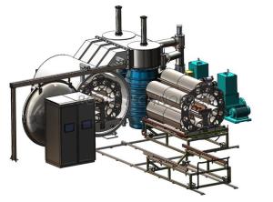 Wholesale Horizontal Vacuum Metalizing Machine， Glass Bangle PVD Vacuum Coating Machine from china suppliers