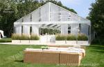 Glassland Romantic Transparent Clear Top Tent Wedding , clear party tent