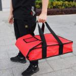 Large Cooler Tote Thermal Food Carry Warmer Insulated Delivery Pizza Bag With