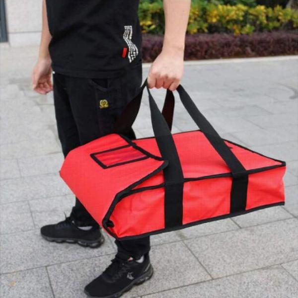 Large Cooler Tote Thermal Food Carry Warmer Insulated Delivery Pizza Bag With